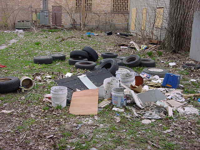 Tires and other artificial containers